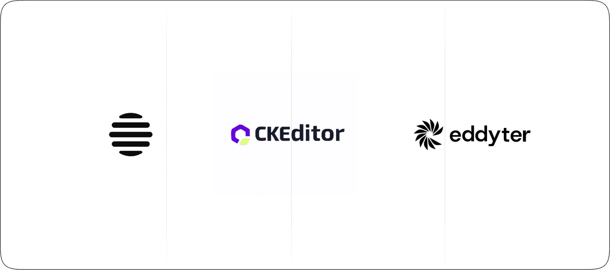 TipTap vs CKEditor vs Eddyter: The Honest 2026 Showdown