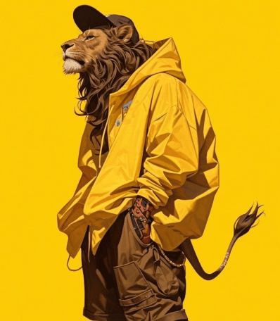 AI-generated image example